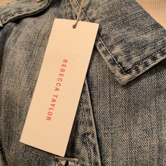 Rebecca Taylor denim vest NWT - Picture 6 of 7